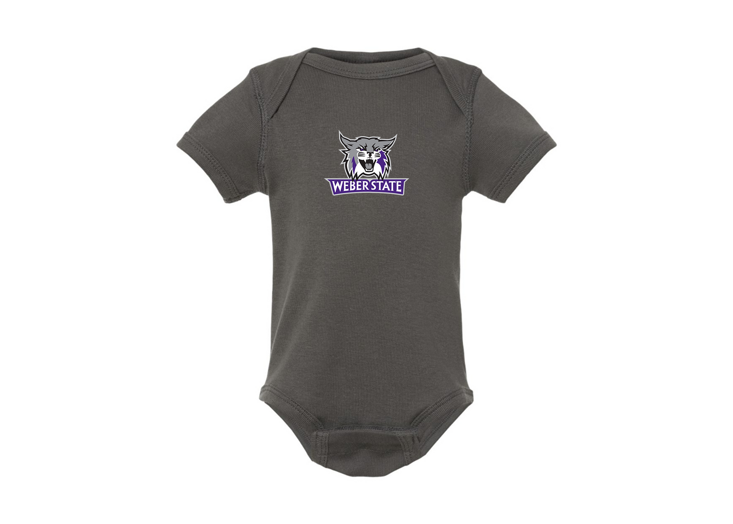 Weber State Wildcats Rabbit Skins Infant Baby Rib Bodysuit