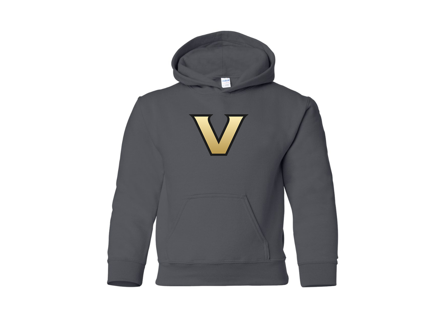 Youth Vanderbilt Commodores Gildan Heavy Blend  Hooded Sweatshirt