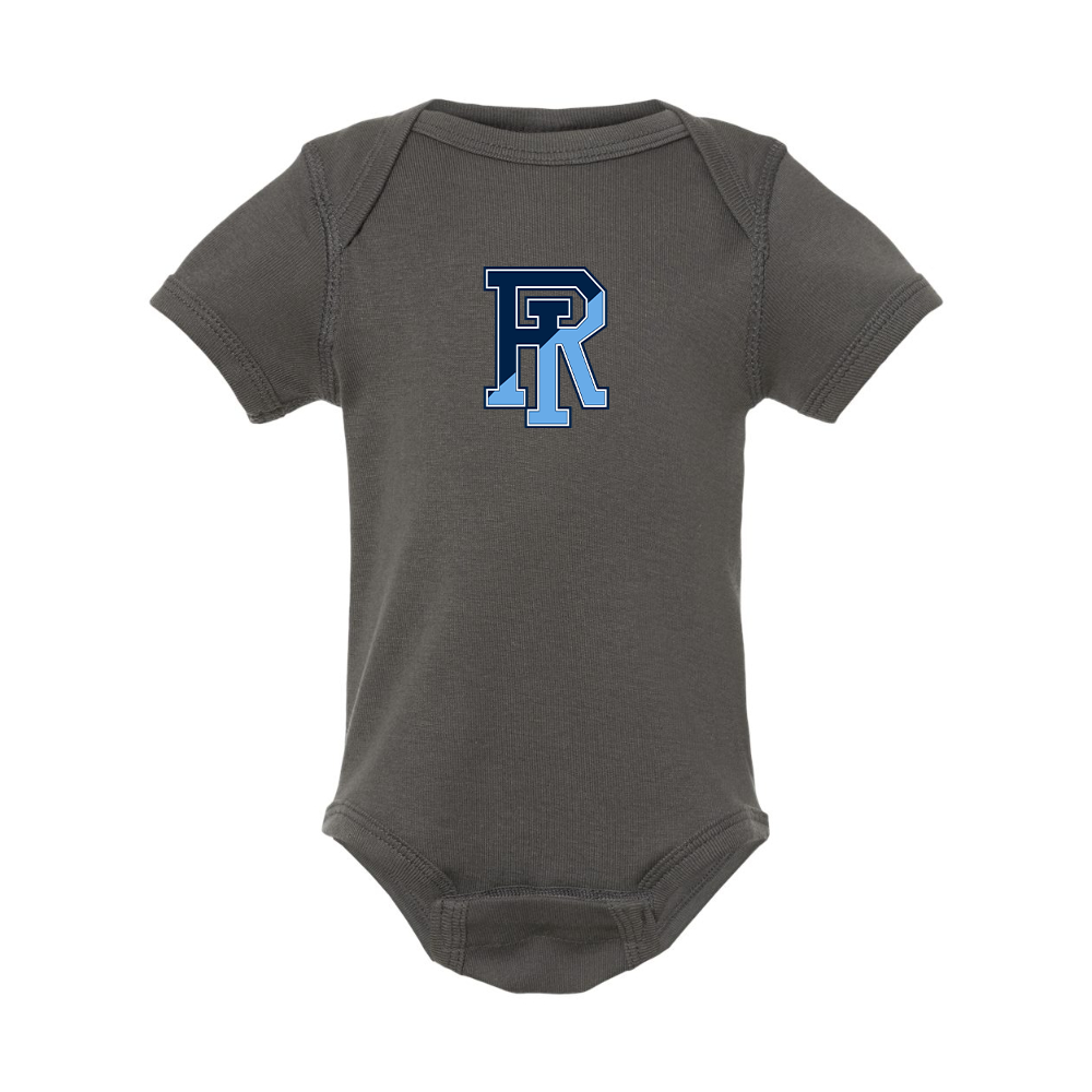 Rhode Island Rams Logo Rabbit Skins Infant Baby Rib Bodysuit