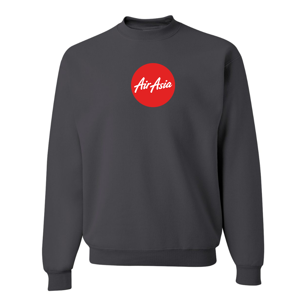 Men's Air Asia Logo  JERZEES NuBlend Crewneck Sweatshirt