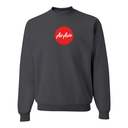 Men's Air Asia Logo  JERZEES NuBlend Crewneck Sweatshirt