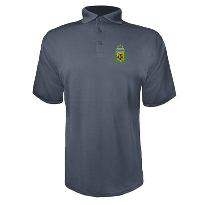 Men's Argentina National Soccer Team Polyester Polo