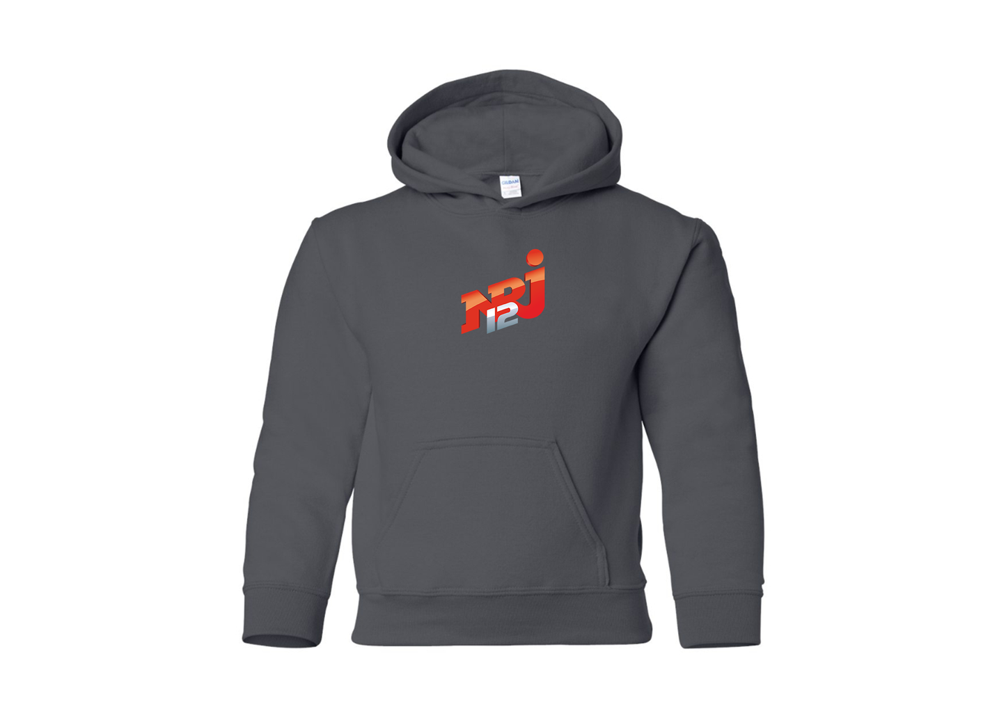 Youth NRJ 12 Logo Gildan Heavy Blend  Hooded Sweatshirt