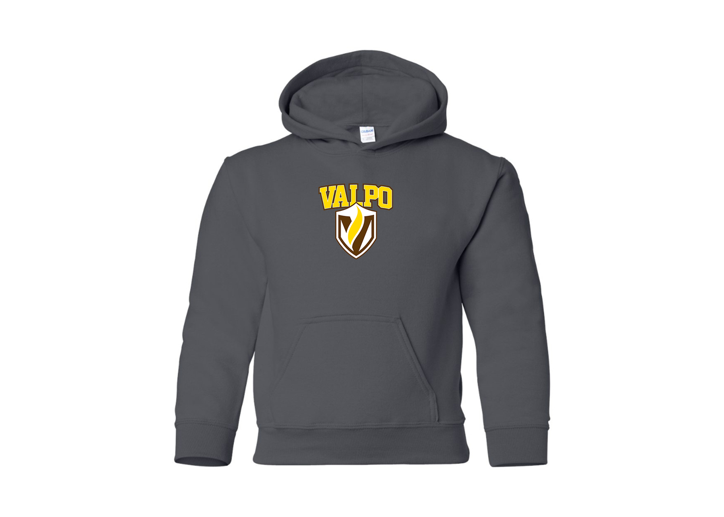 Youth Valparaiso Crusaders Gildan Heavy Blend  Hooded Sweatshirt