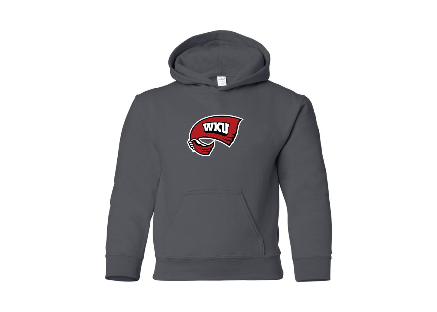 Youth Western Kentucky Hilltoppers Gildan Heavy Blend  Hooded Sweatshirt