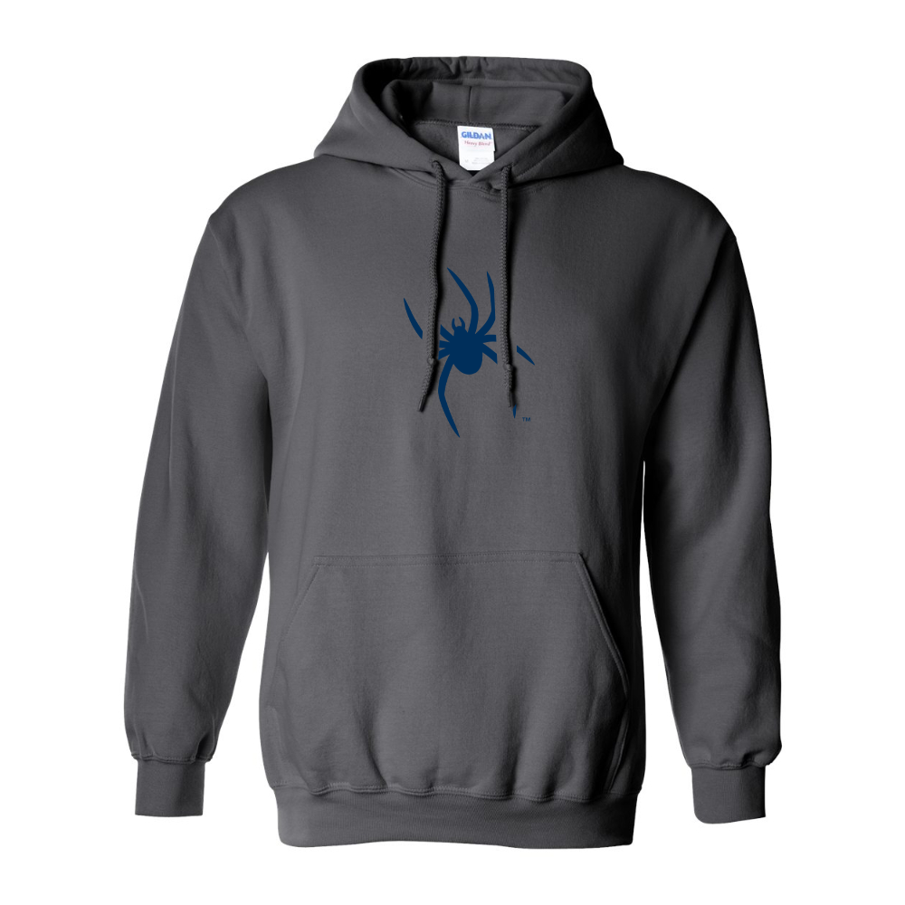 Men's Richmond Spiders Logo Gildan  Heavy Blend Hooded Sweatshirt