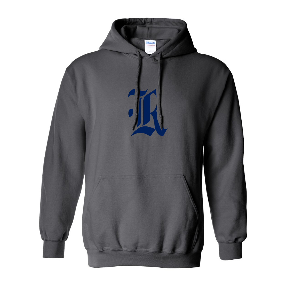 Men's Rice Owls Logo Gildan  Heavy Blend Hooded Sweatshirt