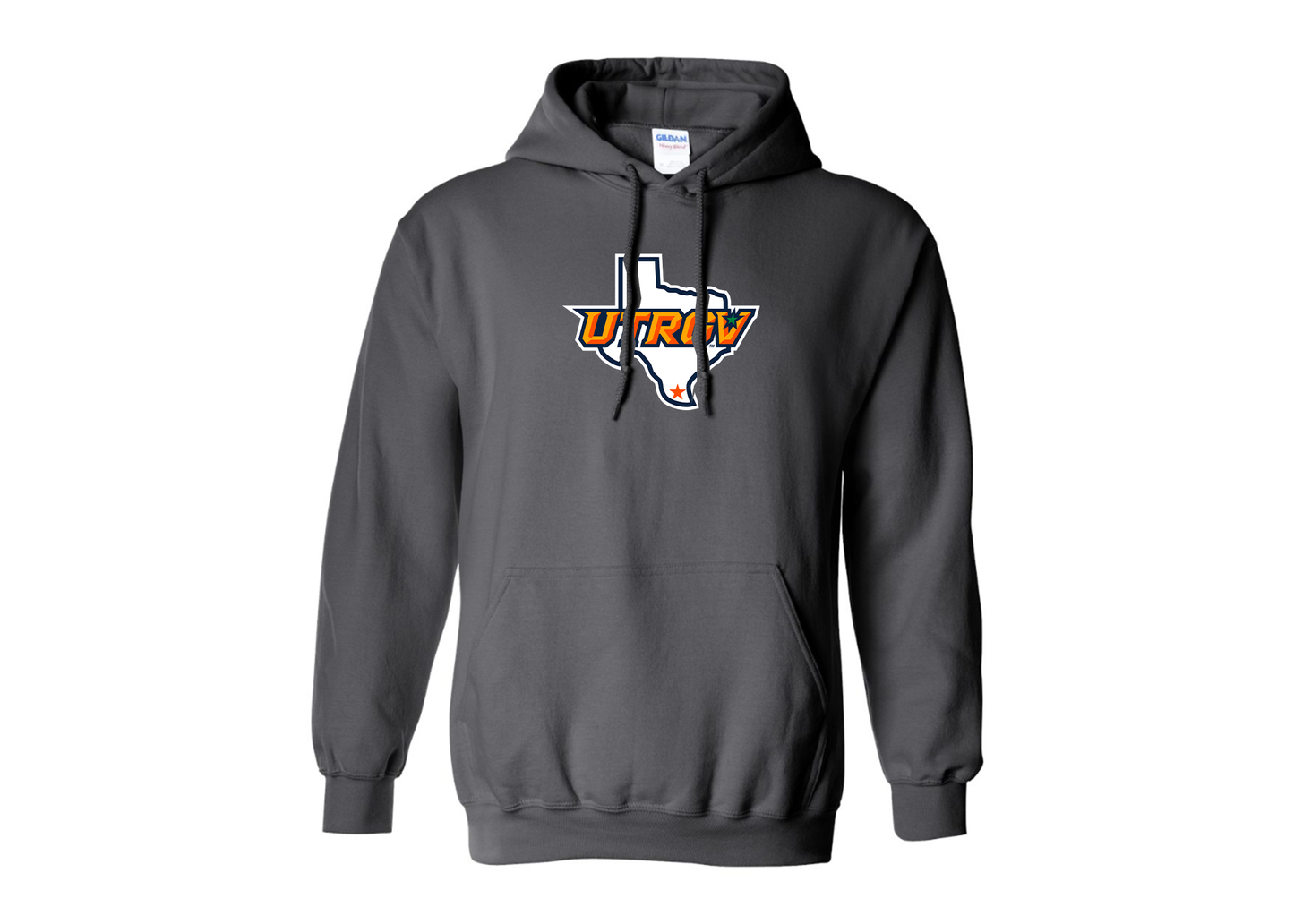 Men's UTRGV Vaqueros Gildan Heavy Blend Hooded Sweatshirt