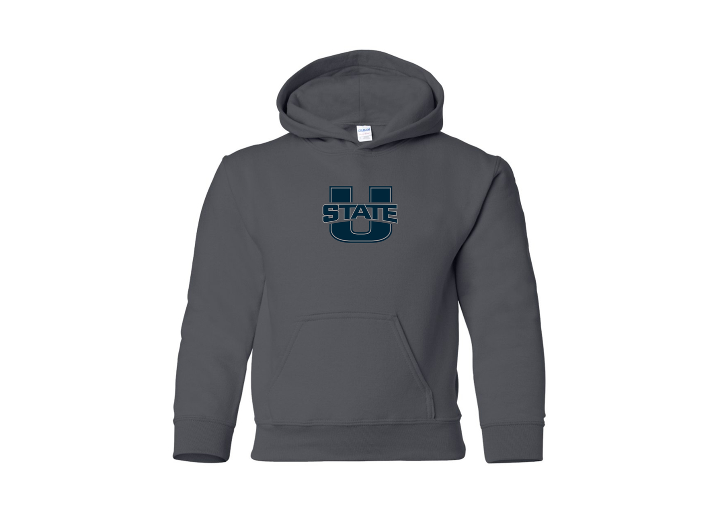 Youth Utah State Aggies Gildan Heavy Blend  Hooded Sweatshirt