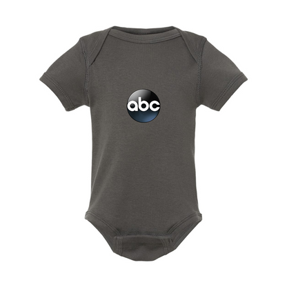 Abc Logo  Rabbit Skins Infant Baby Rib Bodysuit