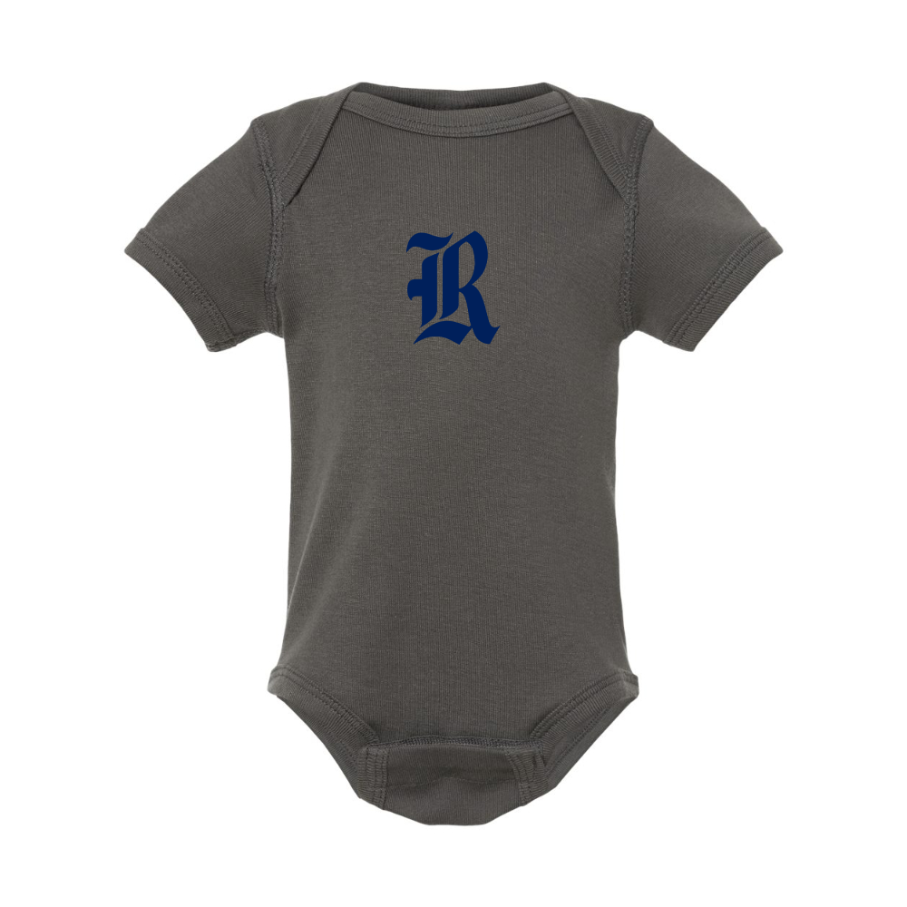 Rice Owls Logo Rabbit Skins Infant Baby Rib Bodysuit