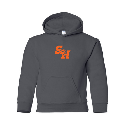 Youth Sam Houston State Bearkats Logo Gildan Heavy Blend  Hooded Sweatshirt