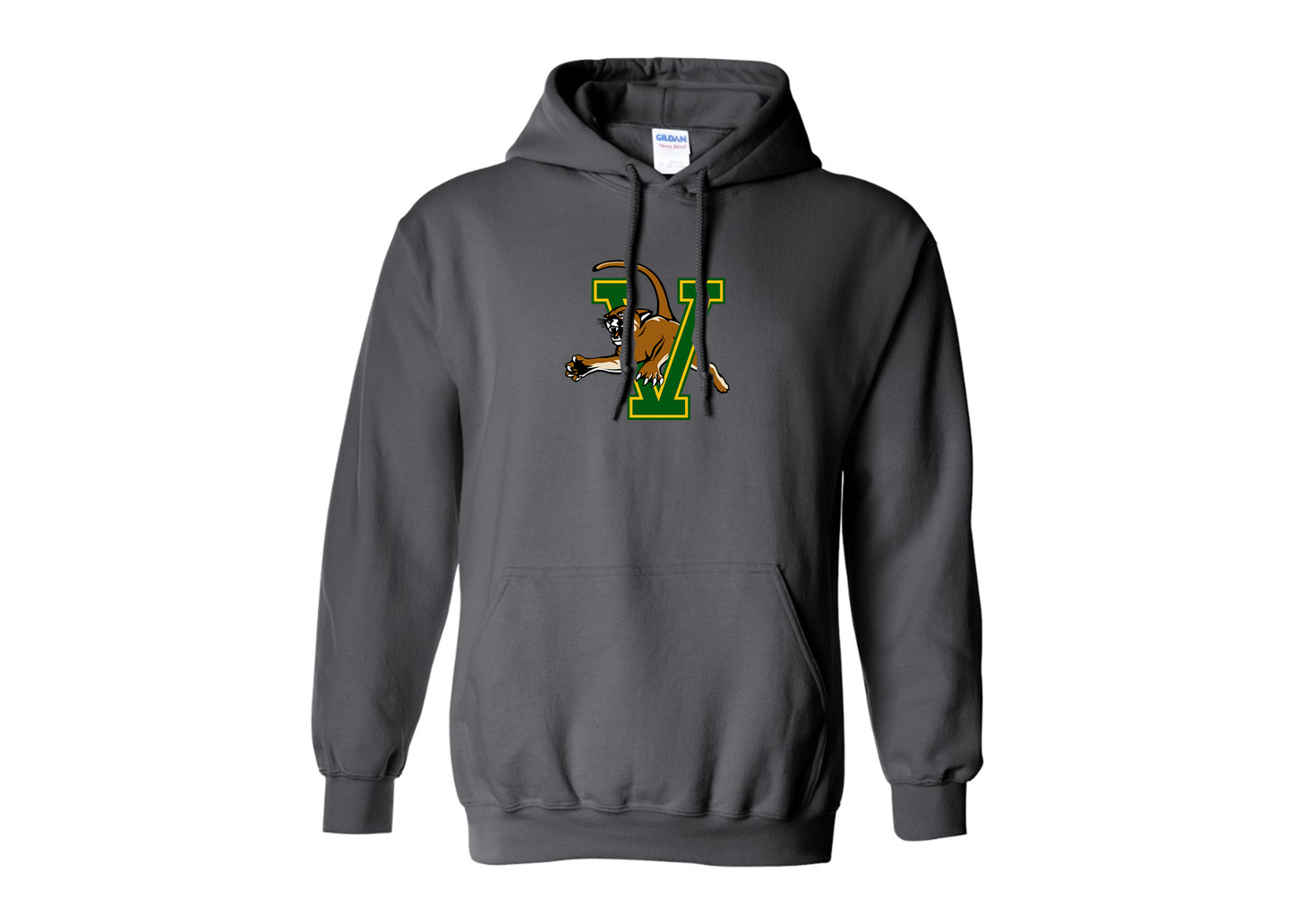 Men's Vermont Catamounts Gildan  Heavy Blend Hooded Sweatshirt
