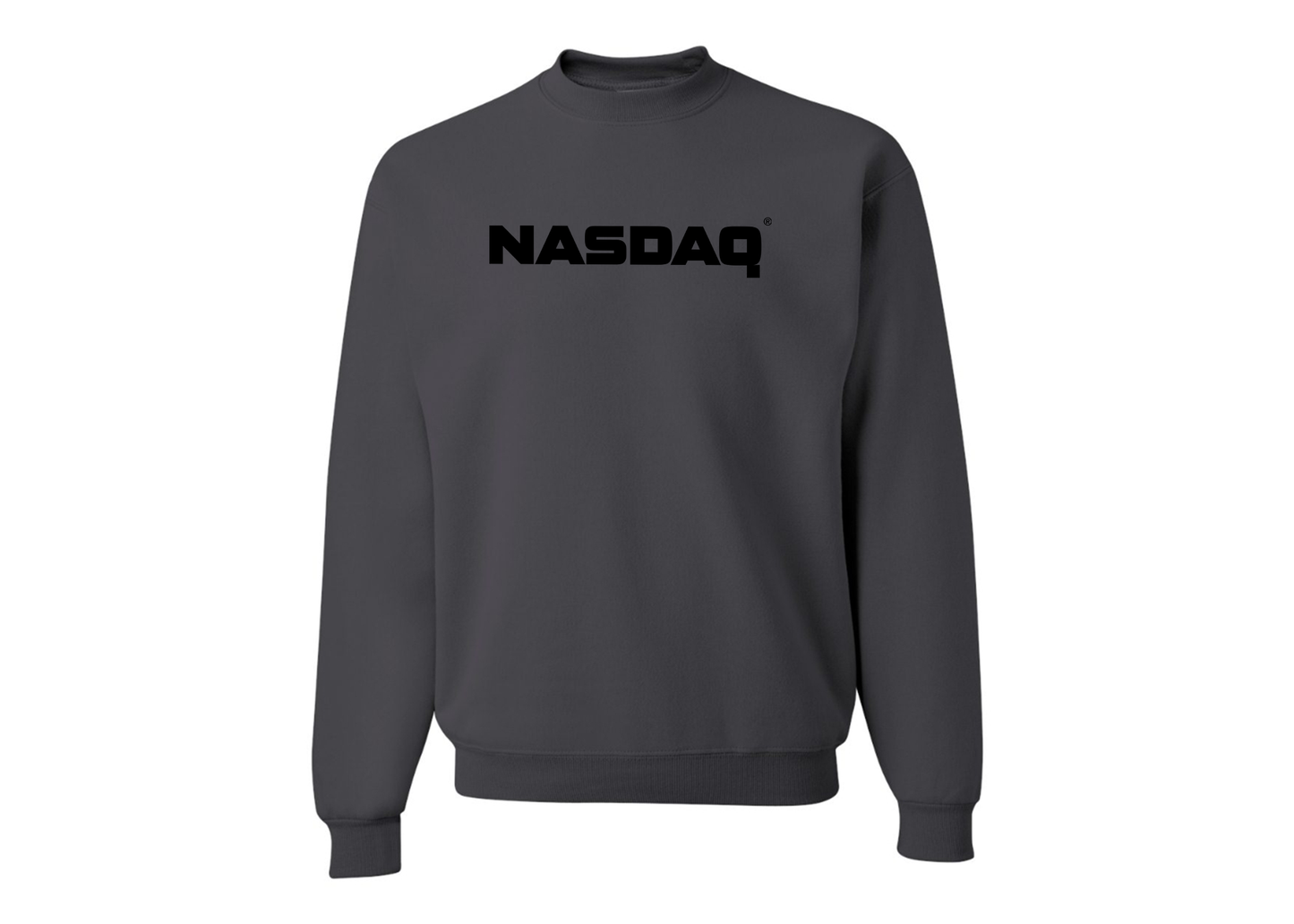 Men's Nasdaq Logo  JERZEES NuBlend Crewneck Sweatshirt