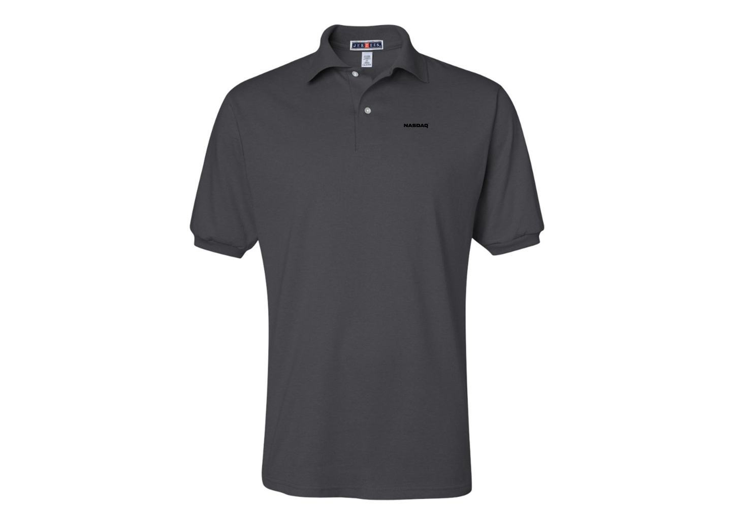 Men's Nasdaq Logo JERZEES  SpotShield polo