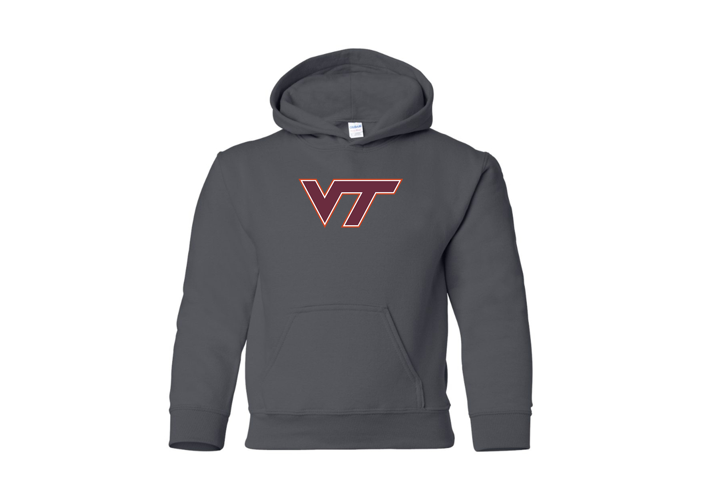 Youth Virginia Tech HokiesGildan Heavy Blend  Hooded Sweatshirt