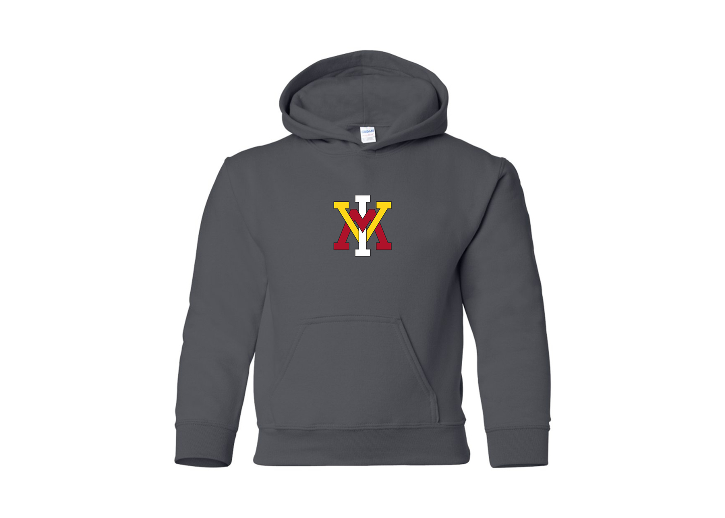 Youth VMI Keydets Gildan Heavy Blend  Hooded Sweatshirt