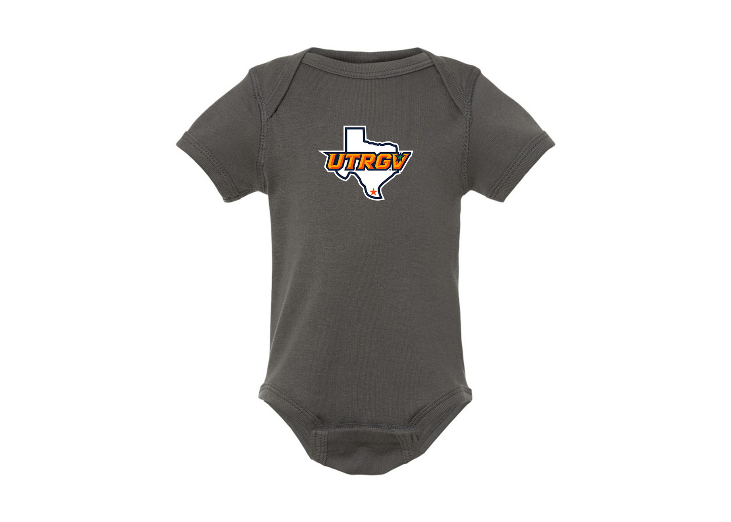 UTRGV Vaqueros Rabbit Skins Infant Baby Rib Bodysuit