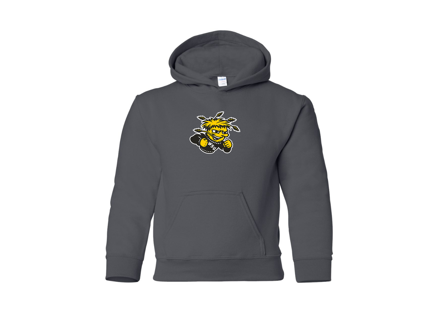 Youth Wichita State Shockers Gildan Heavy Blend  Hooded Sweatshirt