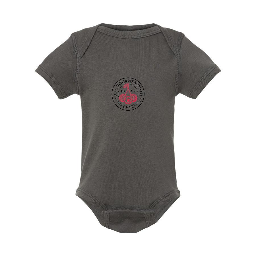 AFC Bournemouth Soccer Logo Rabbit Skins Infant Baby Rib Bodysuit