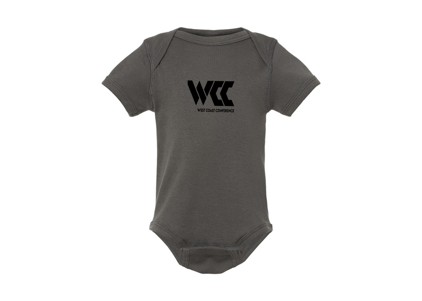West Coast Conference Rabbit Skins Infant Baby Rib Bodysuit