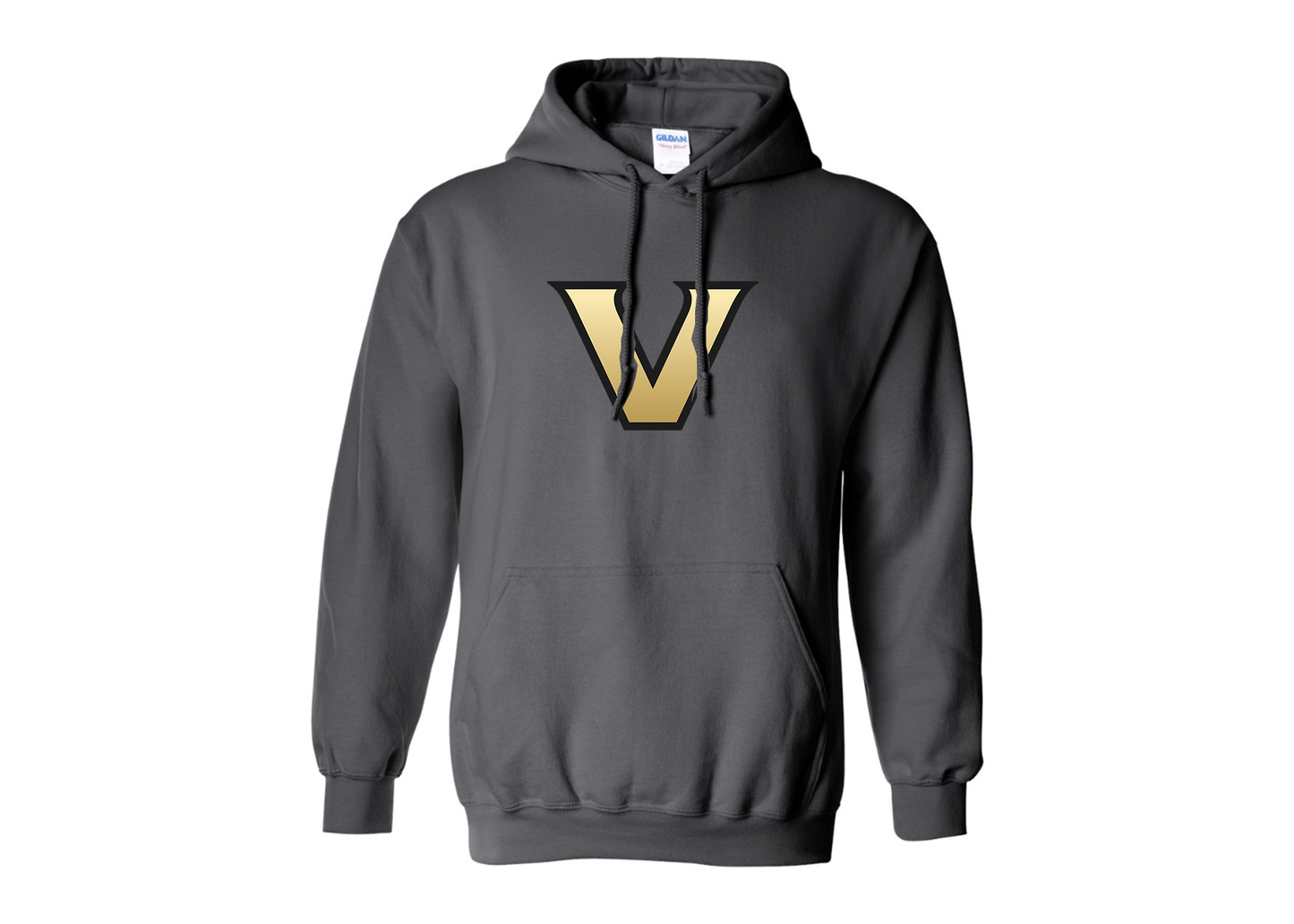 Men's Vanderbilt Commodores Gildan  Heavy Blend Hooded Sweatshirt