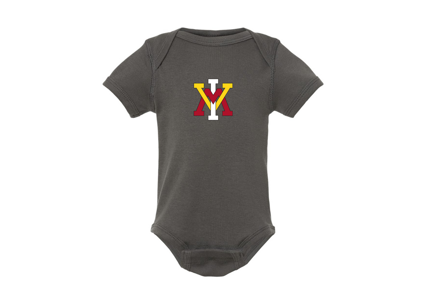 VMI Keydets Rabbit Skins Infant Baby Rib Bodysuit