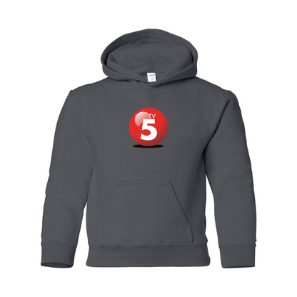 Youth ABC TV5 Logo Gildan Heavy Blend  Hooded Sweatshirt
