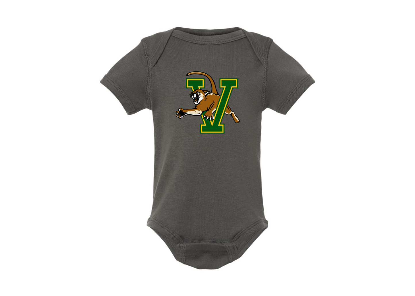 Vermont Catamounts Rabbit Skins Infant Baby Rib Bodysuit