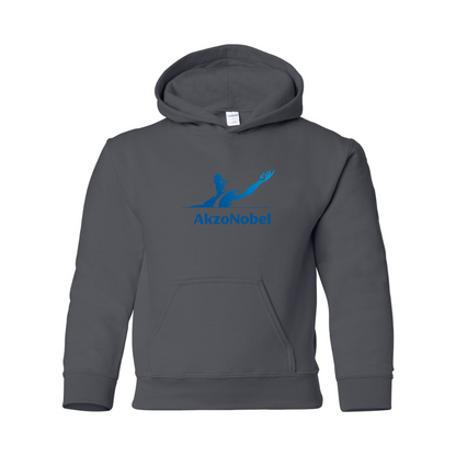 Youth AkzoNobel Logo Gildan Heavy Blend  Hooded Sweatshirt