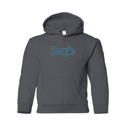 Youth People Magazine Logo Gildan Heavy Blend  Hooded Sweatshirt