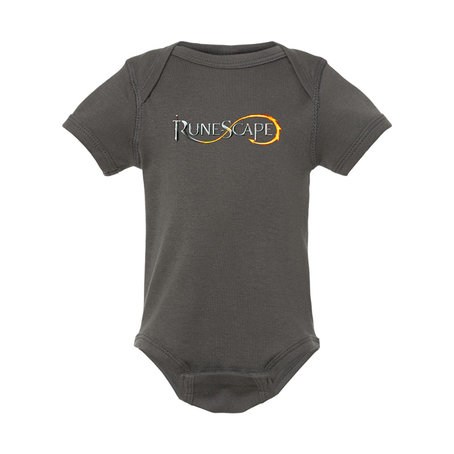 Runescape Logo Rabbit Skins Infant Baby Rib Bodysuit