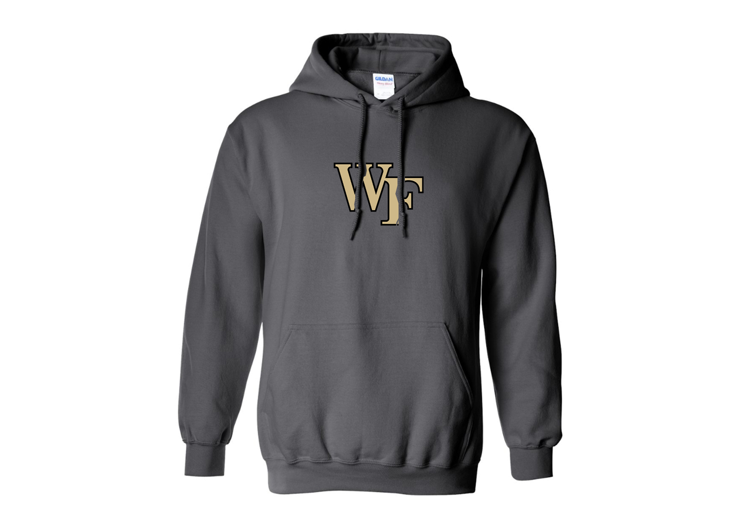 Men's Wake Forest Demon Deacons Gildan  Heavy Blend Hooded Sweatshirt