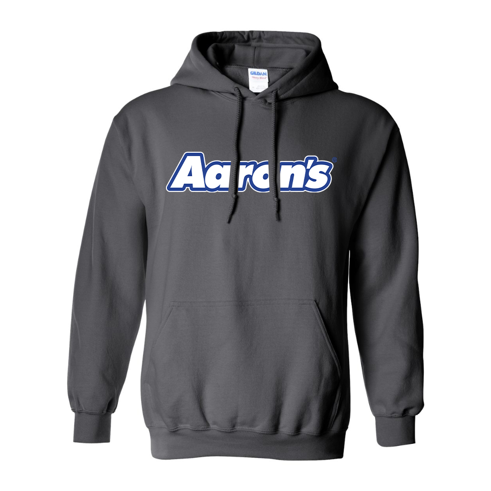 Men's Aaron_s Logo Gildan  Heavy Blend Hooded Sweatshirt