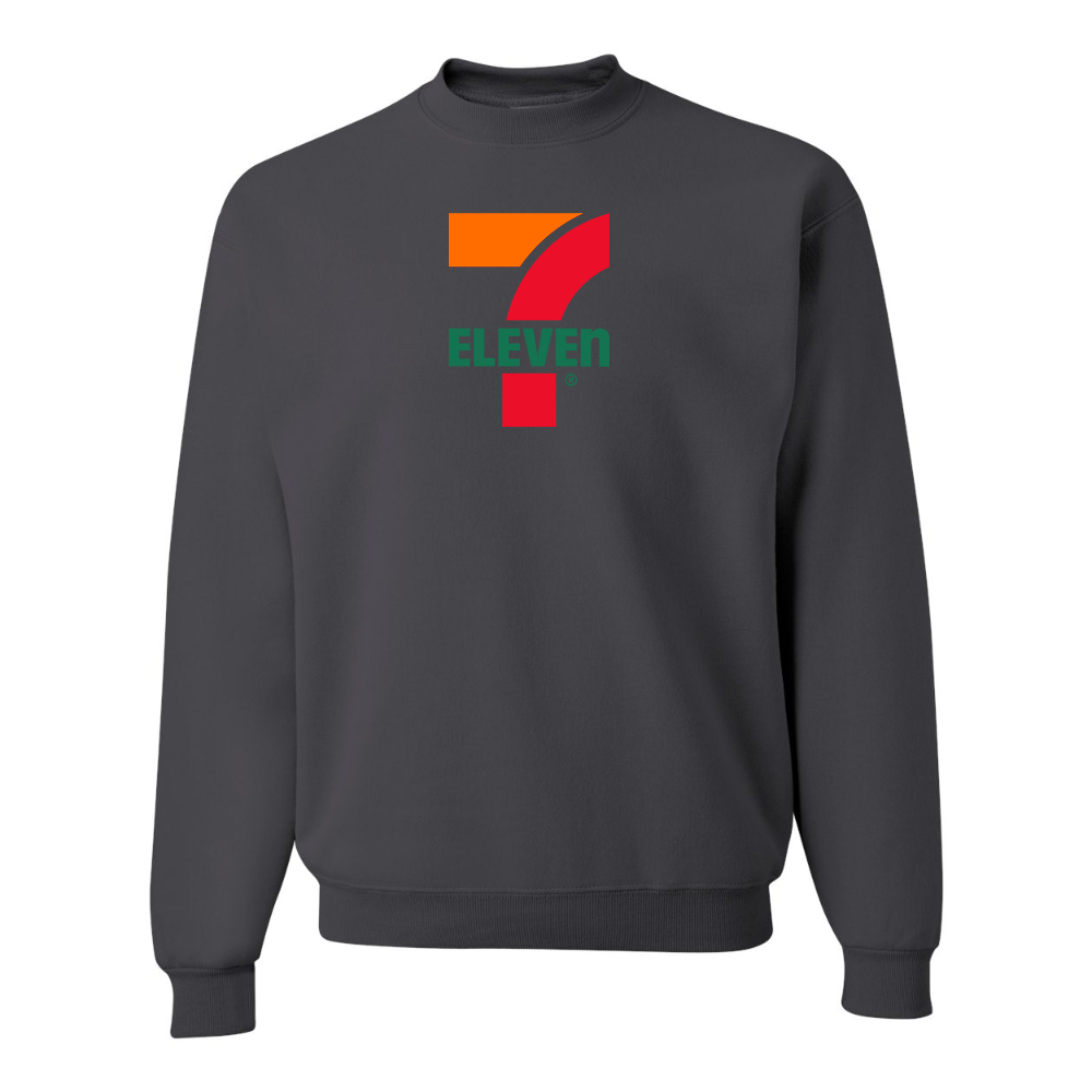 Men's 7 Eleven Logo  JERZEES NuBlend Crewneck Sweatshirt
