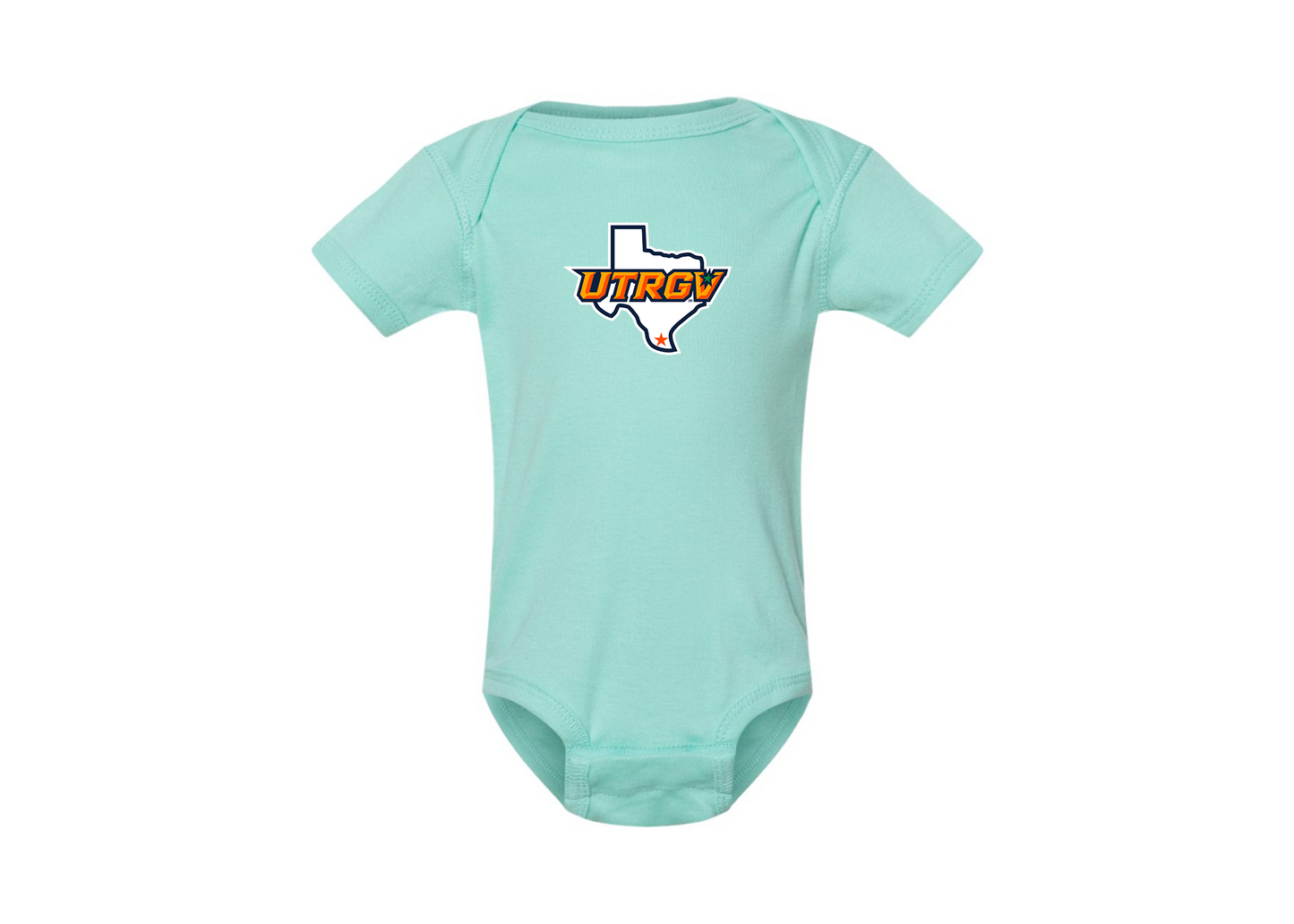 UTRGV Vaqueros Rabbit Skins Infant Baby Rib Bodysuit