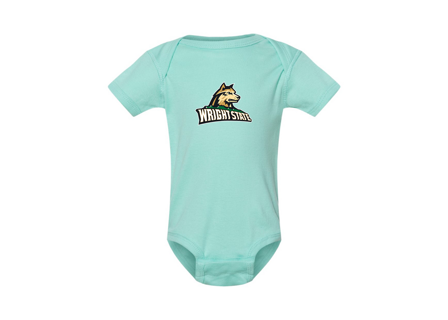 Wright State Raiders Rabbit Skins Infant Baby Rib Bodysuit