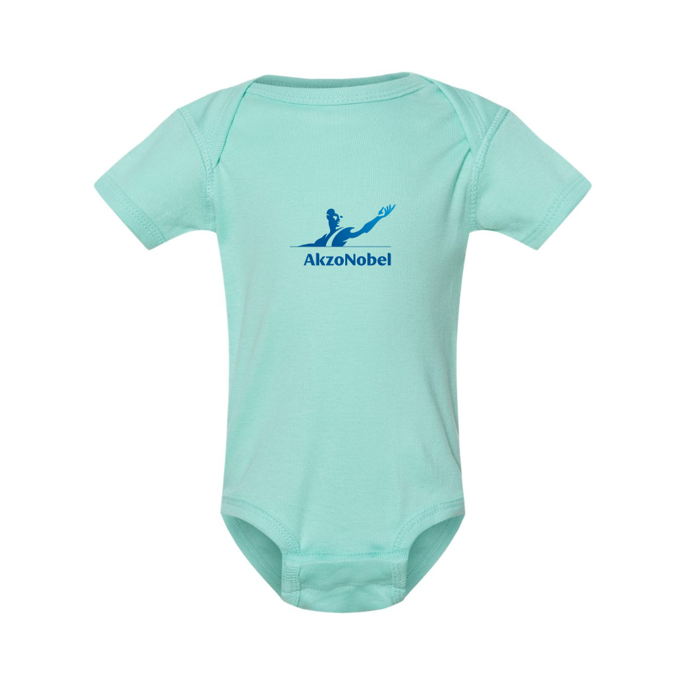 AkzoNobel Logo  Rabbit Skins Infant Baby Rib Bodysuit