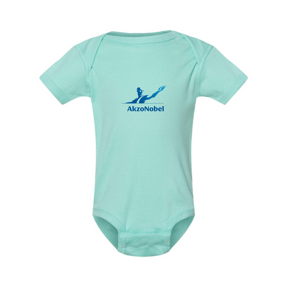 AkzoNobel Logo  Rabbit Skins Infant Baby Rib Bodysuit