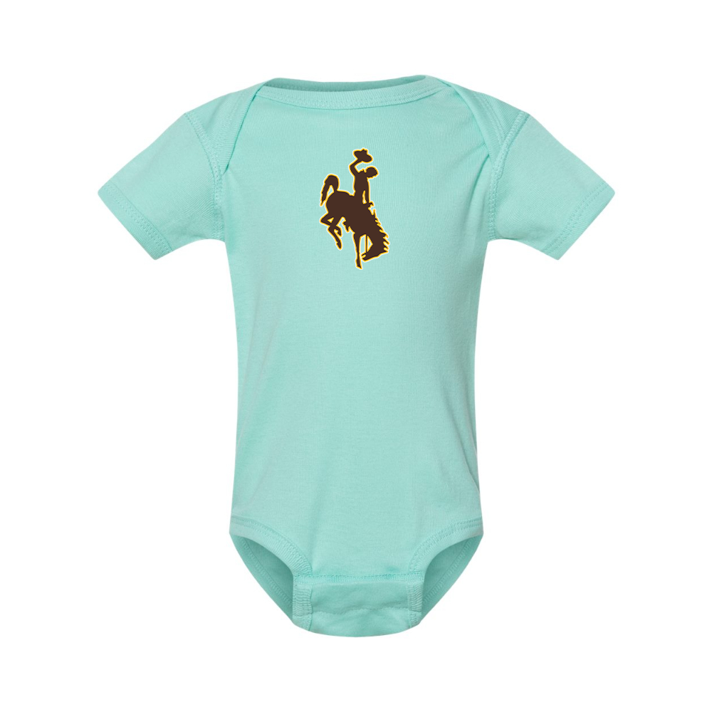 Wyoming Cowboys Rabbit Skins Infant Baby Rib Bodysuit