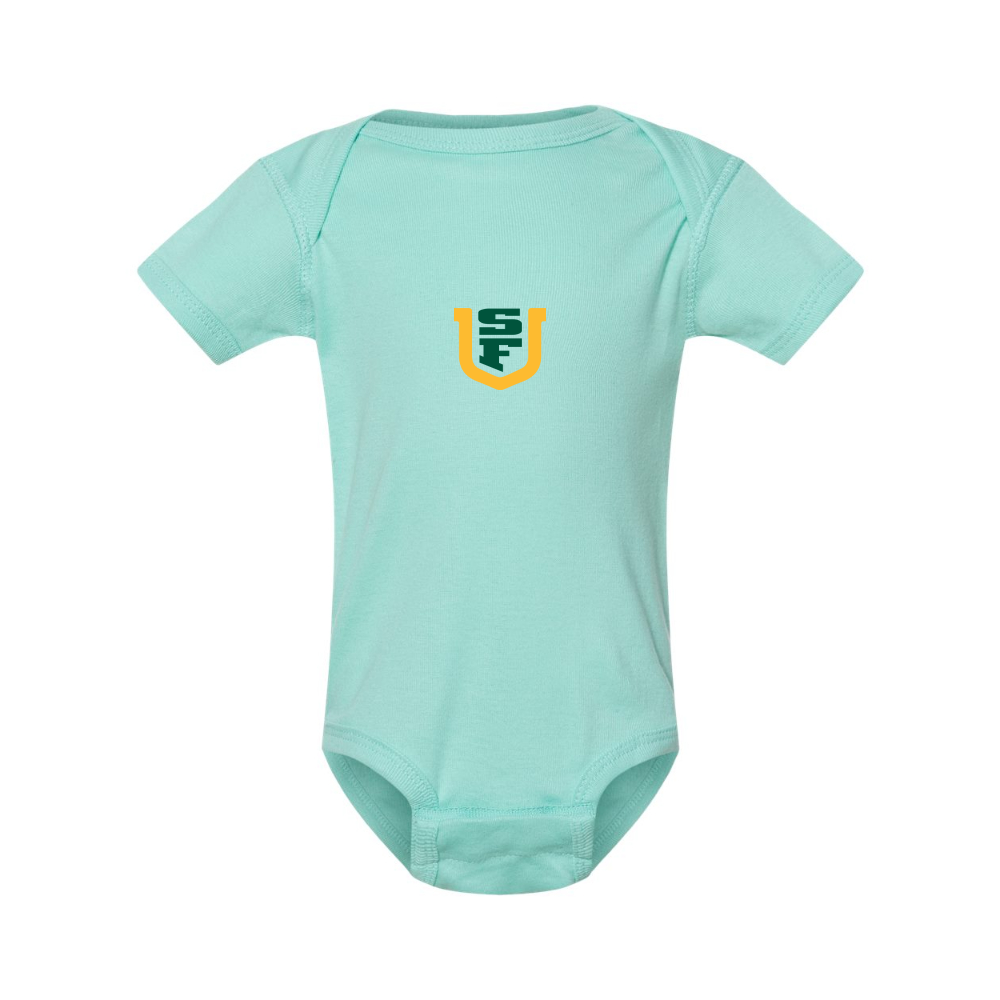San Francisco Dons Logo Rabbit Skins Infant Baby Rib Bodysuit