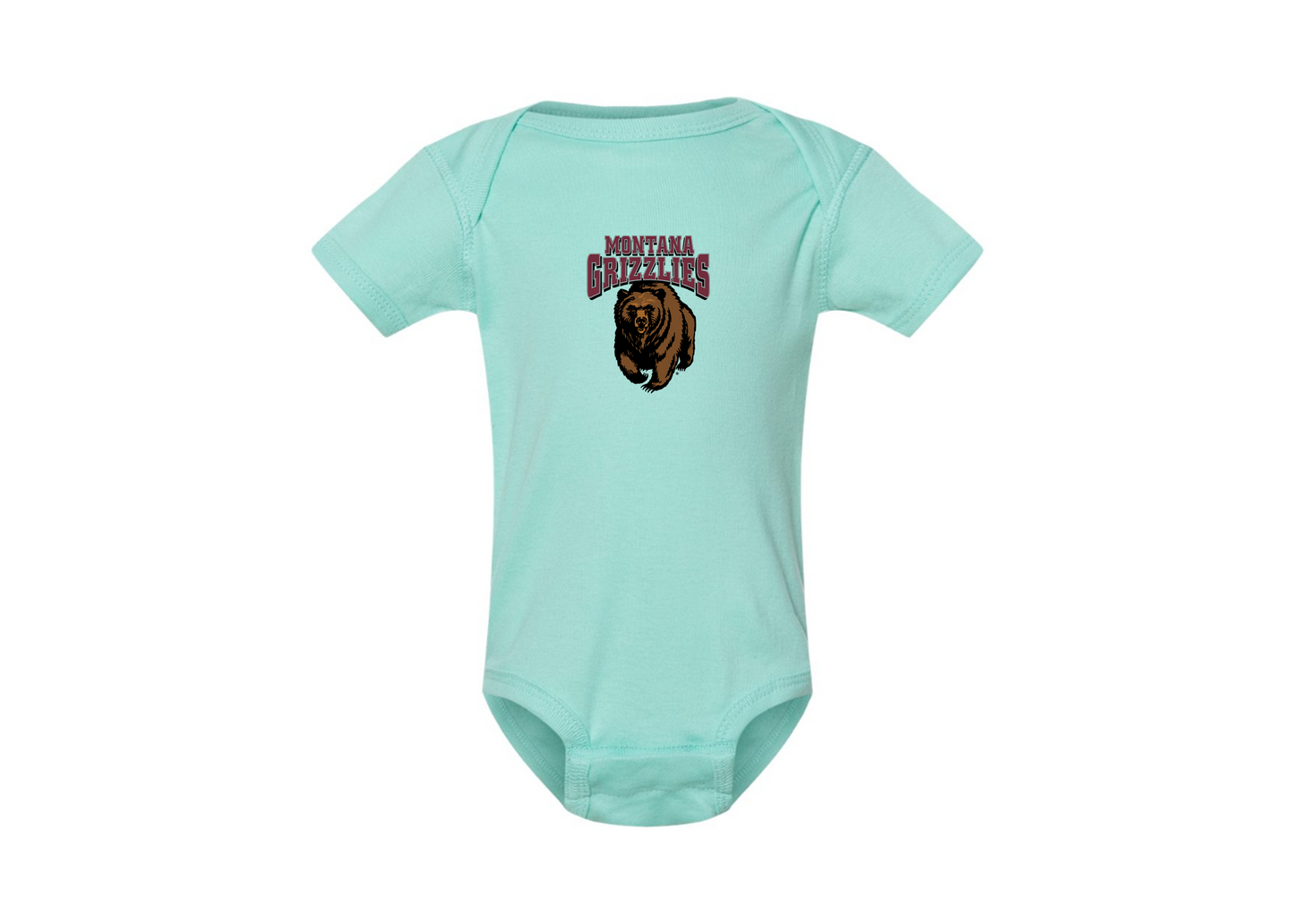 Montana Grizzliesl Rabbit Skins Infant Baby Rib Bodysuit