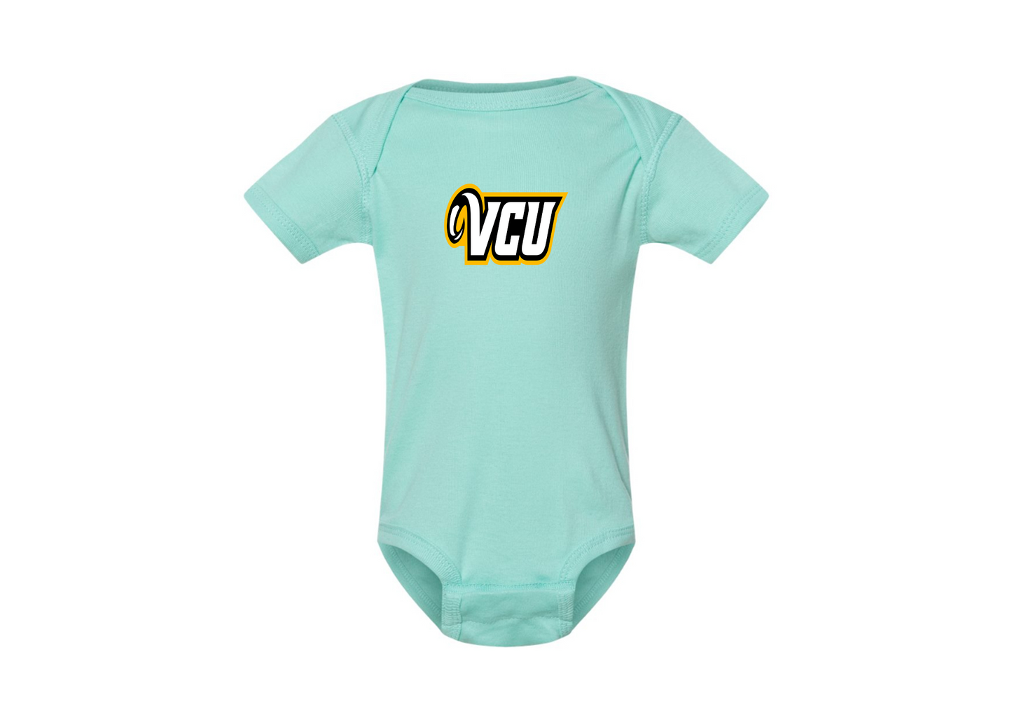 Virginia Commonwealth Rams Rabbit Skins Infant Baby Rib Bodysuit