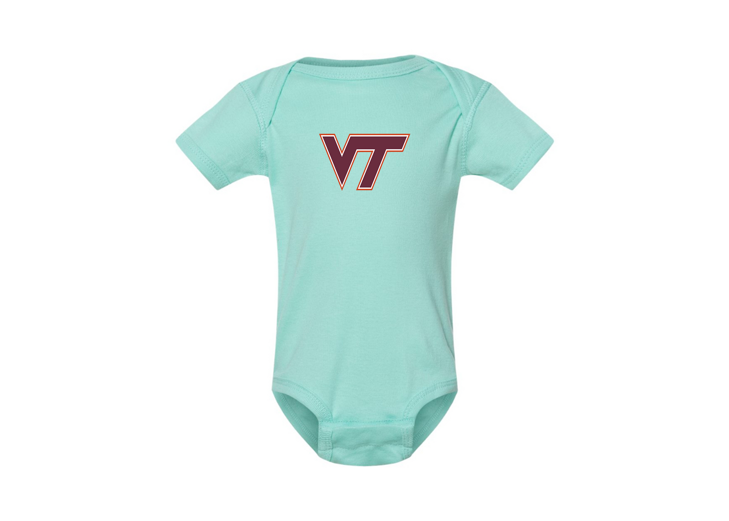 Virginia Tech Hokies Rabbit Skins Infant Baby Rib Bodysuit