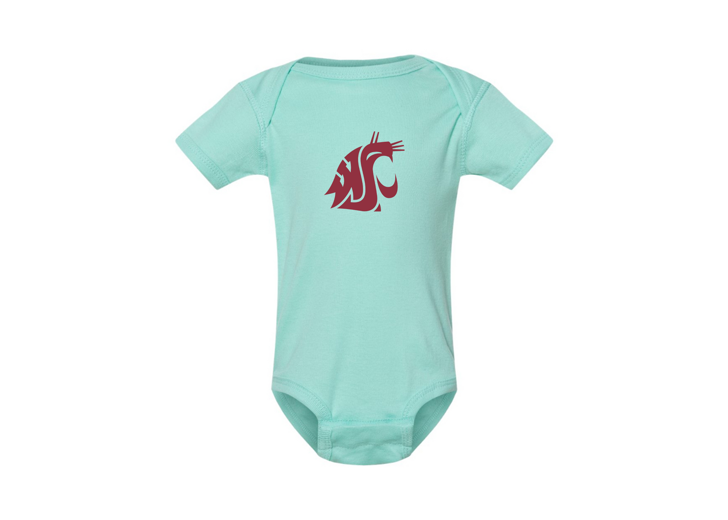 Washington State Cougars Rabbit Skins Infant Baby Rib Bodysuit