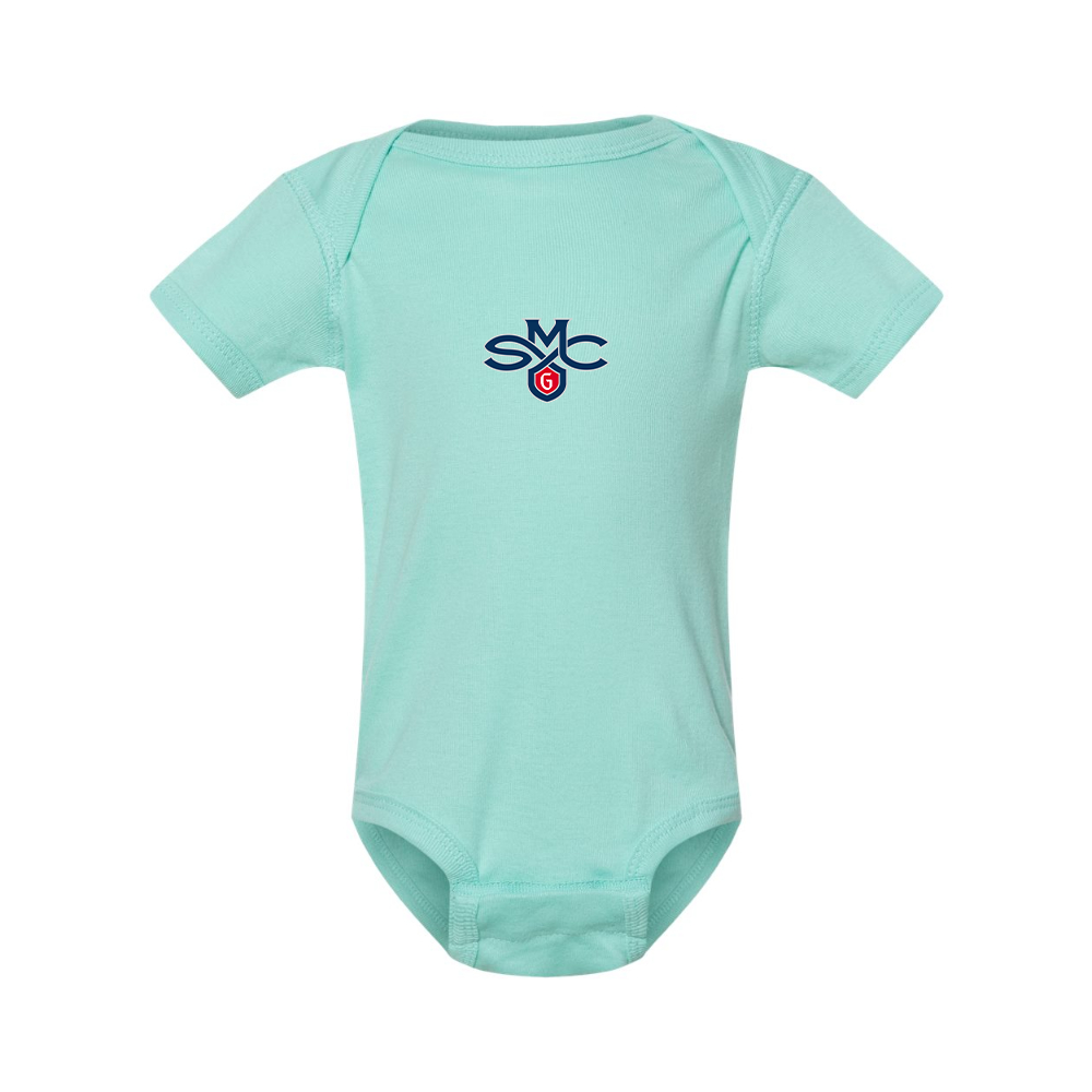 Saint Marys Gaels Logo Rabbit Skins Infant Baby Rib Bodysuit