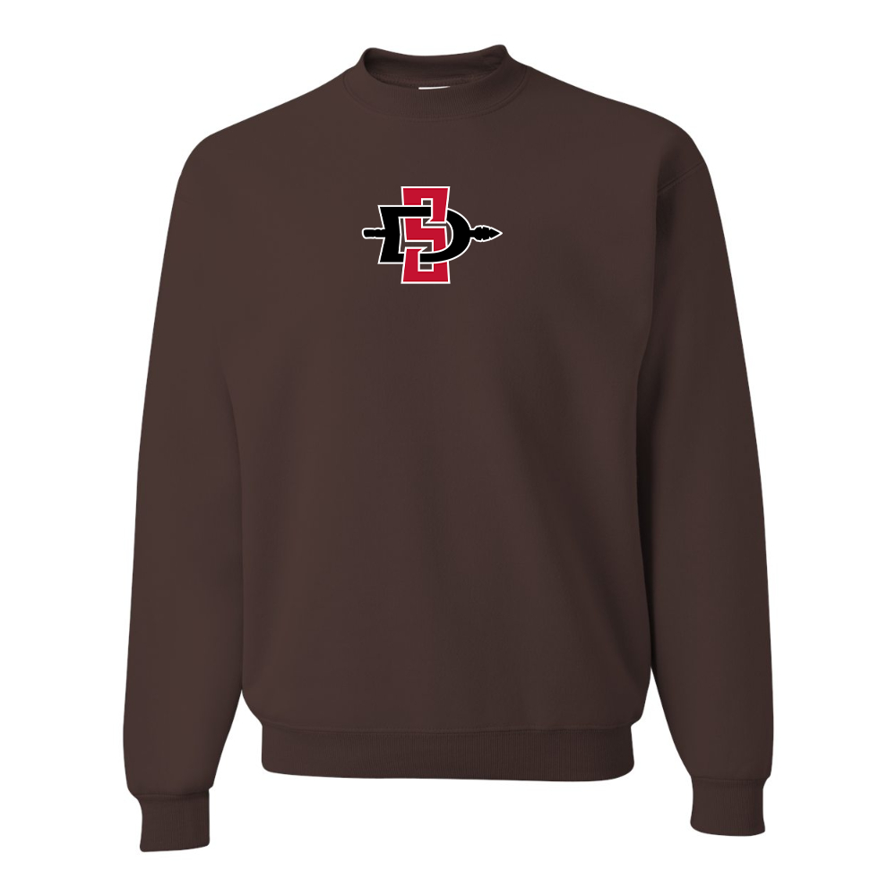 Men's San Diego State Aztecs Logo  JERZEES NuBlend Crewneck Sweatshirt