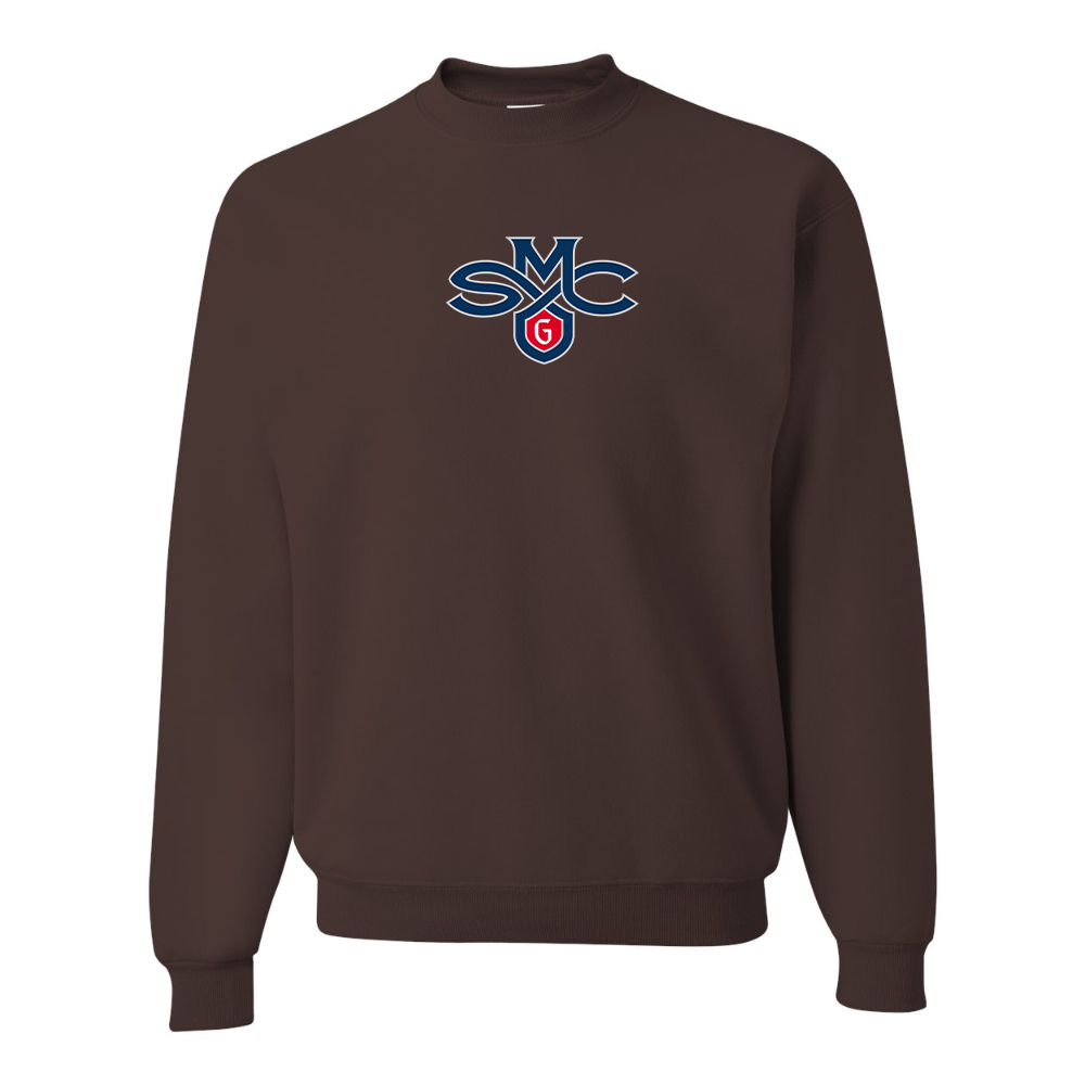 Men's Saint Marys Gaels Logo  JERZEES NuBlend Crewneck Sweatshirt