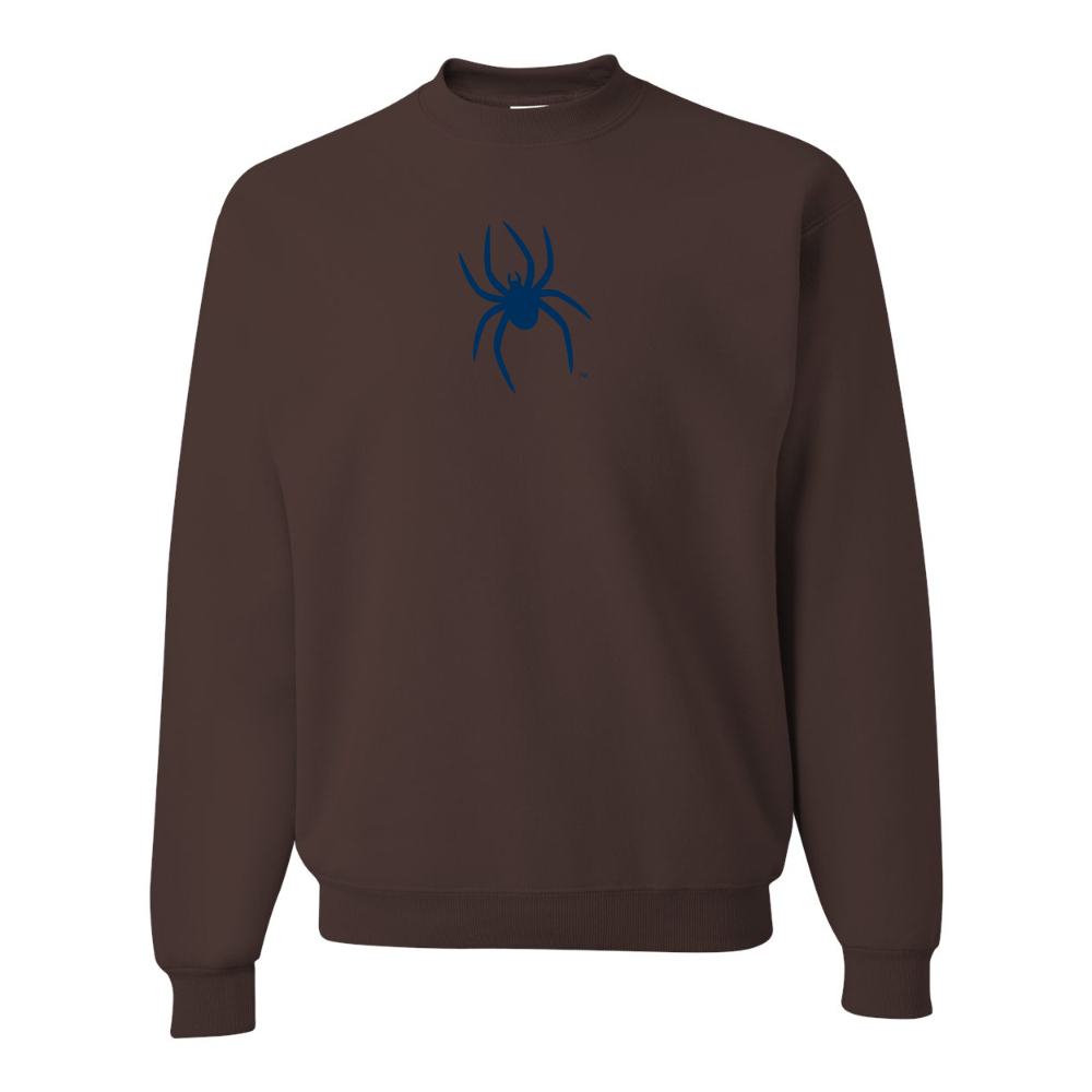 Men's Richmond Spiders Logo  JERZEES NuBlend Crewneck Sweatshirt