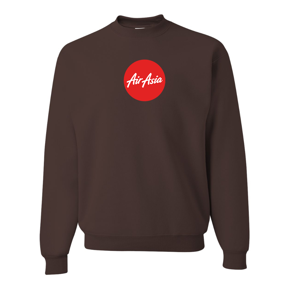 Men's Air Asia Logo  JERZEES NuBlend Crewneck Sweatshirt